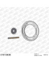 Kit chaine moto 14x44 428 AFAM - Couronne acier - Type de chaine au choix - Kawasaki D Tracker 125 2010-2014