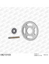 Kit chaine moto 13x42 428 AFAM - Couronne acier - Type de chaine au choix - Mash 125 Srambler 2014-2016