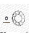 Kit chaine moto 14x56 428 AFAM - Couronne acier - Type de chaine au choix - Rieju Marathon 125 SM 2009-2021