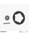 Kit chaine moto 15x41 520 AFAM - Couronne acier - Type de chaine au choix - Ducati 800 Monster S2R 2005-2007