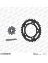 Kit chaine moto 15x41 520 AFAM - Couronne acier - Type de chaine au choix - Honda CBR 500 R 2013-2022