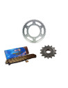 Kit chaine moto 15x40 520 AFAM - Couronne acier - 520 XMR3 - Honda CMX 500 2017-2022