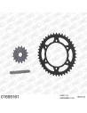 Kit chaine moto 16x42 520 AFAM - Couronne acier - Type de chaine au choix - Kawasaki EN 500 C1-C5 1994-2009