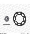 Kit chaine moto 15x43 520 AFAM - Couronne acier - Type de chaine au choix - Kawasaki KLR 650 B2-3 1990-1992