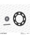 Kit chaine moto 15x42 520 AFAM - Couronne acier - Type de chaine au choix - Kawasaki KLR 650 C1-C7 1995-2004