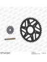 Kit chaine moto 15x45 520 AFAM - Couronne acier - Type de chaine au choix - KTM 390 RC 2014-2021