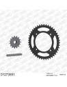 Kit chaine moto 15x45 520 AFAM - Couronne acier - Type de chaine au choix - Yamaha XTZ 660 Tenere 1990-1995