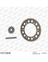Kit chaine moto 13x42 520 AFAM - Couronne alu - 520 XLR2 - KTM 125 Duke / Sting 1997-1998