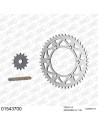 Kit chaine moto 14x47 520 AFAM - Couronne alu - Type de chaine au choix - Suzuki DR-Z 400 E 2000-2007