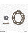 Kit chaine moto 15x44 520 AFAM - Couronne alu - Type de chaine au choix - Suzuki DR-Z 400 S 2000-2014