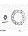 Kit chaine moto 13x50 520 AFAM - Couronne alu - Type de chaine au choix - Yamaha IT 250 1982