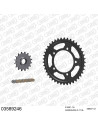 Kit chaine moto 16x41 525 AFAM - Couronne acier - 525 XHR3-G - Aprilia RSV4 1000 RR - RF 2015-2020