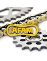 Kit chaine moto 15x41 525 AFAM - Couronne acier - 525 XHR3-G - Ducati Monster 1200 R 2016-2019