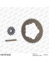 Kit chaine moto 15x43 525 AFAM - Couronne alu - Type de chaine au choix - Ducati 939 Hyperstrada 2016