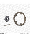 Kit chaine moto 16x41 525 AFAM - Couronne alu - 525 XSR2-G - MV Agusta Brutale 800 2012-2022