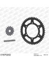 Kit chaine moto 16x48 530 AFAM - Couronne acier - Type de chaine au choix - Kawasaki ZZR 600 E1-E12 1993-2007
