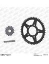 Kit chaine moto 17x48 530 AFAM - Couronne acier - Type de chaine au choix - Triumph 750 Trident 1991-1998