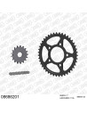 Kit chaine moto 17x43 530 AFAM - Couronne acier - Type de chaine au choix - Triumph 900 Sprint 1995-1998