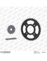 Kit chaine moto 16x41 530 AFAM - Couronne acier - Type de chaine au choix - Yamaha RD 250 LC 1980-1986