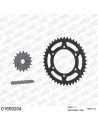 Kit chaine moto 17x42 520 AFAM - Couronne acier - Type de chaine au choix - Kawasaki ER 500 1997-2007