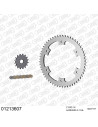 Kit chaine moto 16x57 428 AFAM - Couronne acier - Type de chaine au choix - Yamaha DT 125 R / DTR E 1999-2007