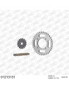 Kit chaine moto 16x36 428 AFAM - Couronne acier - Type de chaine au choix - Yamaha RS 125 1975-1981