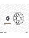 Kit chaine moto 14x38 520 AFAM - Couronne acier - Type de chaine au choix - Ducati 748 S / Biposto 1995-2002