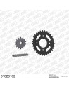 Kit chaine moto 14x31 520 AFAM - Couronne acier - Type de chaine au choix - Honda CM 250 1982-1985
