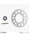 Kit chaine moto 14x53 520 AFAM - Couronne acier - Type de chaine au choix - Honda XL 250 S 1978-1981