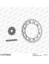 Kit chaine moto 15x41 520 AFAM - Couronne acier - Type de chaine au choix - Honda XL 600 R 1983-1987