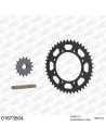 Kit chaine moto 15x43 520 AFAM - Couronne acier - Type de chaine au choix - Kawasaki KLR 650 USA 2006-2014