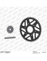 Kit chaine moto 14x45 520 AFAM - Couronne acier - Type de chaine au choix - KTM 125 RC 2014-2022
