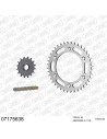 Kit chaine moto 16x40 520 AFAM - Couronne acier - Type de chaine au choix - KTM 690 Duke 2008-2019