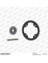 Kit chaine moto 15x36 520 AFAM - Couronne acier - Type de chaine au choix - TGB 325 Blade 13C 2009-2012