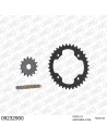 Kit chaine moto 15x36 520 AFAM - Couronne acier - Type de chaine au choix - TGB 325 Blade 6C 2009-2012