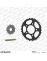 Kit chaine moto 18x42 520 AFAM - Couronne acier - Type de chaine au choix - Triumph 900 Speedmaster 2015-2017