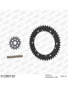 Kit chaine moto 16x44 520 AFAM - Couronne acier - Type de chaine au choix - Yamaha 500 SR 1991-2000