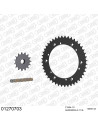 Kit chaine moto 15x44 520 AFAM - Couronne acier - Type de chaine au choix - Yamaha TT 600 R 1997-2002
