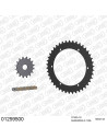 Kit chaine moto 16x42 520 AFAM - Couronne acier - Type de chaine au choix - Yamaha XT 500 1976-1989