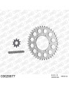 Kit chaine moto 10x42 520 AFAM - Couronne alu - Type de chaine au choix - Aprilia 240 Climber 1989