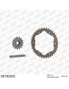 Kit chaine moto 15x38 520 AFAM - Couronne alu - Type de chaine au choix - Ducati 1098 2007-2009