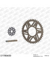 Kit chaine moto 15x42 520 AFAM - Couronne alu - Type de chaine au choix - Kawasaki Z 1000 ABS 2010-2013