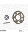 Kit chaine moto 16x41 520 AFAM - Couronne alu - Type de chaine au choix - Kawasaki ZX-9R 1998-2004