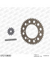 Kit chaine moto 13x45 520 AFAM - Couronne alu - Type de chaine au choix - KTM 125 LC2 1996-1998