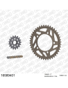 Kit chaine moto 17x44 520 AFAM - Couronne alu - Type de chaine au choix - BMW S 1000 RR 2009-2011