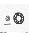 Kit chaine moto 16x36 525 AFAM - Couronne acier - Type de chaine au choix - Benelli TNT 1130 Sport 2004-2009