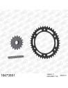 Kit chaine moto 17x41 525 AFAM - Couronne acier - Type de chaine au choix - BMW F 650 GS Bolts 10.5MM 2006-2012