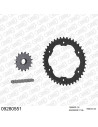 Kit chaine moto 16x42 525 AFAM - Couronne acier - Type de chaine au choix - BMW F 800 GS 2006-2010