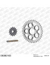Kit chaine moto 15x39 525 AFAM - Couronne acier - Type de chaine au choix - Ducati 796 Monster 2010-2014