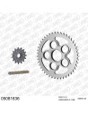 Kit chaine moto 15x45 525 AFAM - Couronne acier - Type de chaine au choix - Ducati 821 Hypermotard 2013-2015